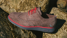 画像をギャラリービューアに読み込む, COLE HAAN ORIGINALGRAND WINGTIP OX &quot;STAPLE PIGEON&quot; GRAY/CORDUROY/PINK/SILVER 8