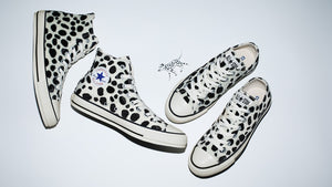 CONVERSE ALL STAR DALMATIANFUR HI OFF WHITE 7