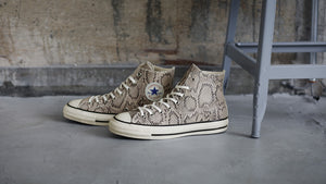 CONVERSE LEATHER ALL STAR US PYTHON HI NATURAL 7
