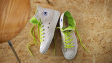 画像をギャラリービューアに読み込む, CONVERSE CANVAS ALL STAR J NC HI &quot;Made in JAPAN&quot; OFF WHITE/GREEN 7