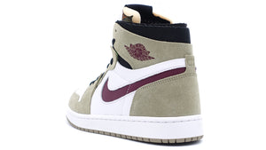 JORDAN BRAND AIR JORDAN 1 ZOOM CMFT "MICHAEL JORDAN" NEUTRAL OLIVE/ALTITUDE GREEN/CHERRYWOOD RED 2