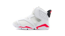 画像をギャラリービューアに読み込む, JORDAN BRAND JORDAN 6 RETRO LITTLE FLEX TD &quot;MICHAEL JORDAN&quot; WHITE/INFRARED 23/BLACK 3
