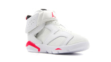 画像をギャラリービューアに読み込む, JORDAN BRAND JORDAN 6 RETRO LITTLE FLEX TD &quot;MICHAEL JORDAN&quot; WHITE/INFRARED 23/BLACK 5