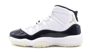 JORDAN BRAND AIR JORDAN 11 RETRO DMP "DEFINING MOMENTS PACK" "MICHAEL JORDAN" WHITE/METALLIC GOLD/BLACK 3