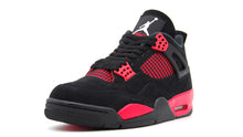 画像をギャラリービューアに読み込む, JORDAN BRAND AIR JORDAN 4 RETRO &quot;RED THUNDER&quot; &quot;MICHAEL JORDAN&quot; BLACK/MULTI COLOR/MULTI COLOR 1