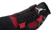 画像をギャラリービューアに読み込む, JORDAN BRAND AIR JORDAN 4 RETRO &quot;RED THUNDER&quot; &quot;MICHAEL JORDAN&quot; BLACK/MULTI COLOR/MULTI COLOR 6