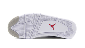 JORDAN BRAND AIR JORDAN 4 RETRO "WHITE OREO" "MICHAEL JORDAN" WHITE/FIRE RED/TECH GREY/BLACK 4