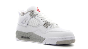 JORDAN BRAND AIR JORDAN 4 RETRO "WHITE OREO" "MICHAEL JORDAN" WHITE/FIRE RED/TECH GREY/BLACK 5