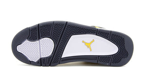 JORDAN BRAND AIR JORDAN 4 RETRO "LIGHTNING" "MICHAEL JORDAN" TOUR YELLOW/DARK BLUE GREY/MULTI COLOR/MULTI COLOR 4