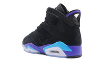 画像をギャラリービューアに読み込む, JORDAN BRAND AIR JORDAN 6 RETRO &quot;AQUA&quot; &quot;MICHAEL JORDAN&quot; BLACK/BRIGHT CONCORD/AQUATONE 2