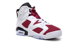 JORDAN BRAND AIR JORDAN 6 RETRO "CARMINE" "MICHAEL JORDAN" WHITE/CARMINE/BLACK 5
