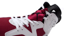 画像をギャラリービューアに読み込む, JORDAN BRAND AIR JORDAN 6 RETRO &quot;CARMINE&quot; &quot;MICHAEL JORDAN&quot; WHITE/CARMINE/BLACK 6