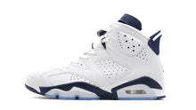 画像をギャラリービューアに読み込む, JORDAN BRAND AIR JORDAN 6 RETRO &quot;MIDNIGHT NAVY&quot; &quot;MICHAEL JORDAN&quot; WHITE/MIDNIGHT NAVY 3