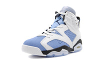 画像をギャラリービューアに読み込む, JORDAN BRAND AIR JORDAN 6 RETRO &quot;UNC&quot; &quot;MICHAEL JORDAN&quot; UNIVERSITY BLUE/WHITE/BLACK/COLLEGE NAVY 1