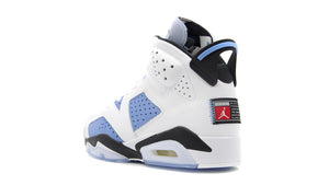 JORDAN BRAND AIR JORDAN 6 RETRO "UNC" "MICHAEL JORDAN" UNIVERSITY BLUE/WHITE/BLACK/COLLEGE NAVY 2