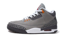 画像をギャラリービューアに読み込む, JORDAN BRAND AIR JORDAN 3 RETRO &quot;COOL GREY&quot; &quot;MICHAEL JORDAN&quot; SILVER/SPORT RED/LIGHT GRAPHITE/ORANGE PEEL/WHITE 3