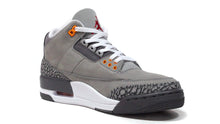 画像をギャラリービューアに読み込む, JORDAN BRAND AIR JORDAN 3 RETRO &quot;COOL GREY&quot; &quot;MICHAEL JORDAN&quot; SILVER/SPORT RED/LIGHT GRAPHITE/ORANGE PEEL/WHITE 5