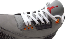 画像をギャラリービューアに読み込む, JORDAN BRAND AIR JORDAN 3 RETRO &quot;COOL GREY&quot; &quot;MICHAEL JORDAN&quot; SILVER/SPORT RED/LIGHT GRAPHITE/ORANGE PEEL/WHITE 6