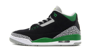 JORDAN BRAND AIR JORDAN 3 RETRO "PINE GREEN" "MICHAEL JORDAN" BLACK/MULTI COLOR/MULTI COLOR 3