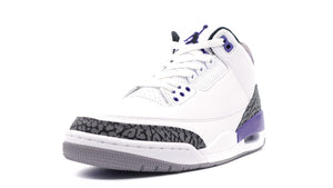 JORDAN BRAND AIR JORDAN 3 RETRO "DARK IRIS" "MICHAEL JORDAN" WHITE/BLACK/DARK IRIS/VIOLET HAZE 1