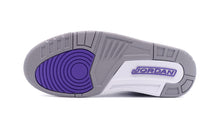画像をギャラリービューアに読み込む, JORDAN BRAND AIR JORDAN 3 RETRO &quot;DARK IRIS&quot; &quot;MICHAEL JORDAN&quot; WHITE/BLACK/DARK IRIS/VIOLET HAZE 4