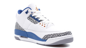JORDAN BRAND AIR JORDAN 3 RETRO "WIZARDS" "MICHAEL JORDAN" WHITE/METALLIC COPPER/TRUE BLUE 5