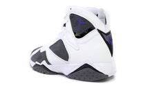 画像をギャラリービューアに読み込む, JORDAN BRAND AIR JORDAN 7 RETRO &quot;FLINT&quot; &quot;MICHAEL JORDAN&quot; WHITE/VARSITY PURPLE/FLINT GREY/BLACK 2