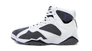 JORDAN BRAND AIR JORDAN 7 RETRO "FLINT" "MICHAEL JORDAN" WHITE/VARSITY PURPLE/FLINT GREY/BLACK 3