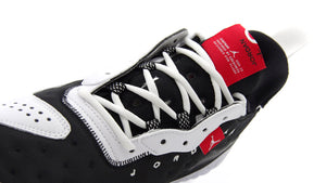 JORDAN BRAND JORDAN DELTA 2 BLACK/UNIVERSITY RED/OFF NOIR/WHITE/SAIL/METALLIC SILVER 6