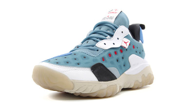 JORDAN BRAND JORDAN DELTA 2 CERULEAN/UNIVERSITY RED/COAST/DARK SMOKE GREY/WHITE/GRAIN 1