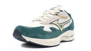 MIZUNO WAVE RIDER β OFF WHITE/LIGHT BEIGE/DARK GREEN 1