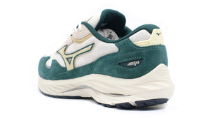 MIZUNO WAVE RIDER β OFF WHITE/LIGHT BEIGE/DARK GREEN 2