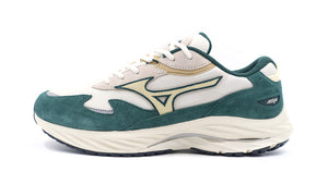 MIZUNO WAVE RIDER β OFF WHITE/LIGHT BEIGE/DARK GREEN 3