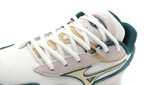 画像をギャラリービューアに読み込む, MIZUNO WAVE RIDER β OFF WHITE/LIGHT BEIGE/DARK GREEN 6