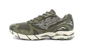 MIZUNO WAVE RIDER 10 "FIRE PHOENIX" "MAHARISHI" KHAKI/BEIGE/KHAKI 3