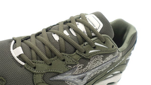 MIZUNO WAVE RIDER 10 "FIRE PHOENIX" "MAHARISHI" KHAKI/BEIGE/KHAKI 6