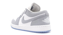 画像をギャラリービューアに読み込む, JORDAN BRAND (WMNS) AIR JORDAN 1 LOW &quot;MICHAEL JORDAN&quot; WHITE/WOLF GREY/ALUMINUM 2
