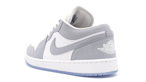 JORDAN BRAND (WMNS) AIR JORDAN 1 LOW "MICHAEL JORDAN" WHITE/WOLF GREY/ALUMINUM 2