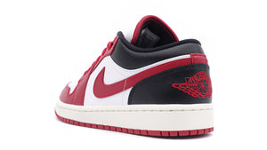 JORDAN BRAND (WMNS) AIR JORDAN 1 LOW "MICHAEL JORDAN" WHITE/GYM RED/BLACK/SAIL 2