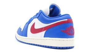 JORDAN BRAND (WMNS) AIR JORDAN 1 LOW "MICHAEL JORDAN" SPORT BLUE/GYM RED/WHITE/SAIL 2