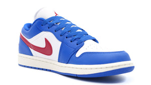 JORDAN BRAND (WMNS) AIR JORDAN 1 LOW "MICHAEL JORDAN" SPORT BLUE/GYM RED/WHITE/SAIL 5