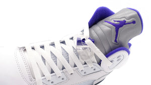 JORDAN BRAND AIR JORDAN 5 RETRO "DARK CONCORD" "MICHAEL JORDAN" WHITE/DARK CONCORD/BLACK 6