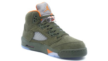 画像をギャラリービューアに読み込む, JORDAN BRAND AIR JORDAN 5 RETRO &quot;OLIVE&quot; &quot;MICHAEL JORDAN&quot; ARMY OLIVE/SOLAR ORANGE 5