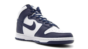 NIKE DUNK HIGH RETRO "MIDNIGHT NAVY" WHITE/MIDNIGHT NAVY/TOTAL ORANGE 5
