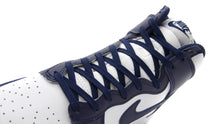 画像をギャラリービューアに読み込む, NIKE DUNK HIGH RETRO &quot;MIDNIGHT NAVY&quot; WHITE/MIDNIGHT NAVY/TOTAL ORANGE 6