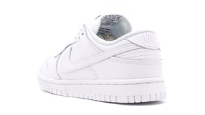 NIKE (WMNS) DUNK LOW RETRO "TRIPLE WHITE" WHITE/WHITE/WHITE 2