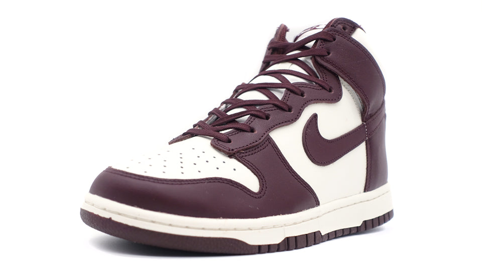 NIKE (WMNS) DUNK HIGH RETRO BURGUNDY CRUSH/BURGUNDY CRUSH/SAIL