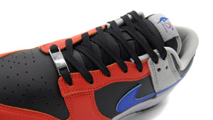 NIKE DUNK LOW RETRO EMB "NBA 75th ANNIVERSARY" BLACK/RACER BLUE/GREY FOG/ORANGE/WHITE/BLACK 6