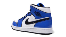 画像をギャラリービューアに読み込む, JORDAN BRAND AIR JORDAN 1 MID SE &quot;SIGNAL BLUE&quot; &quot;MICHAEL JORDAN&quot; SIGNAL BLUE/BLACK/WHITE/BLEU SIGNAL/BLANC/NOIR 2
