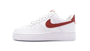 NIKE (WMNS) AIR FORCE 1 '07 WHITE/RUGGED ORANGE 3